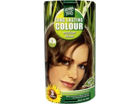 Long lasting colour 7 medium blond