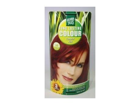 Long lasting colour 7.46 copper red