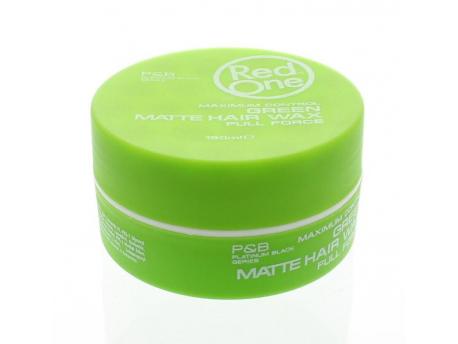 Haarwax matt green