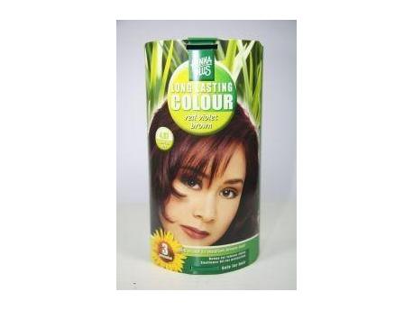 Long lasting colour 4.67 red violet brown