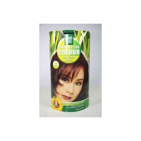 Long lasting colour 4.67 red violet brown