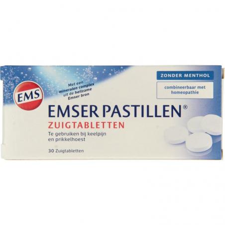 Pastillen zonder menthol