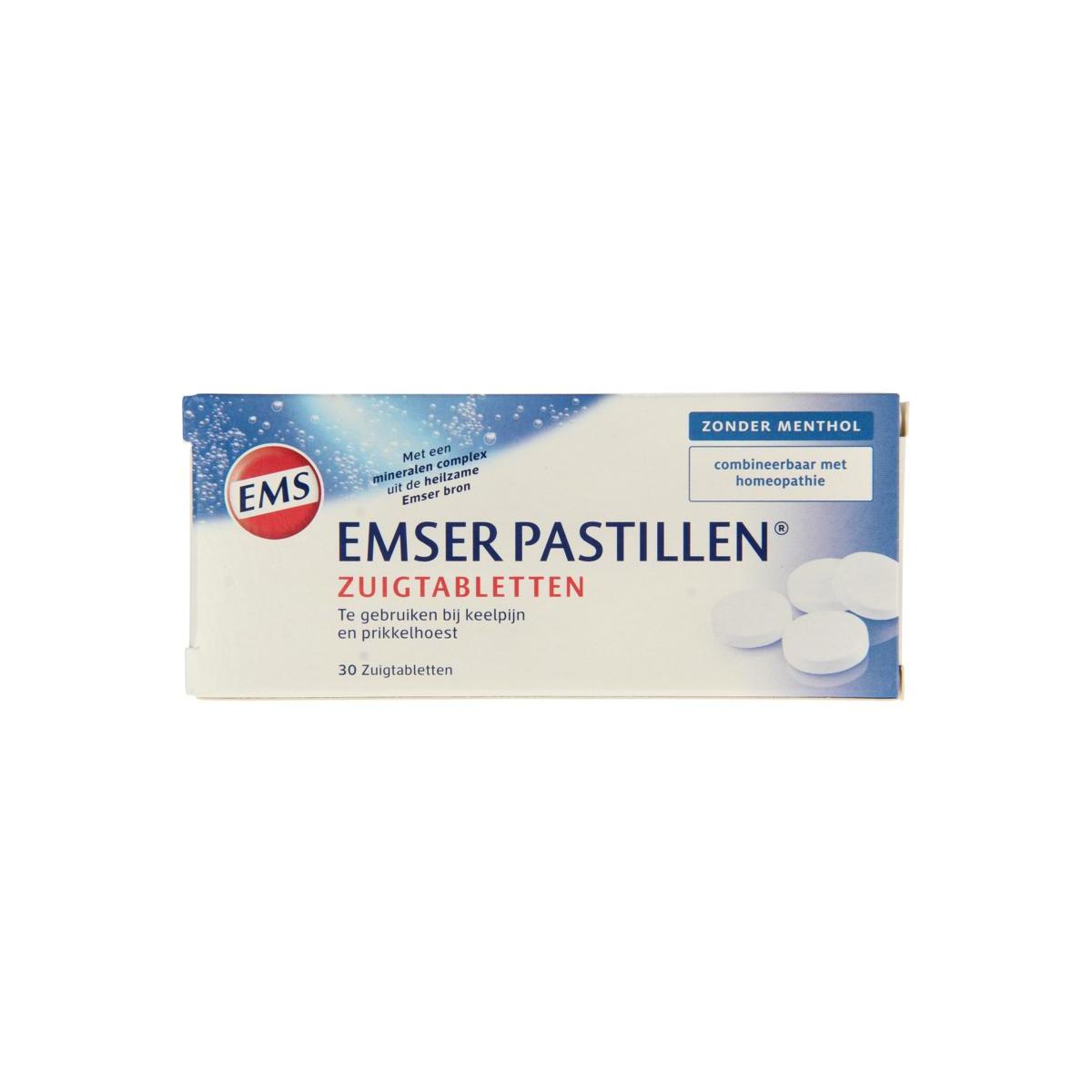 Pastillen zonder menthol