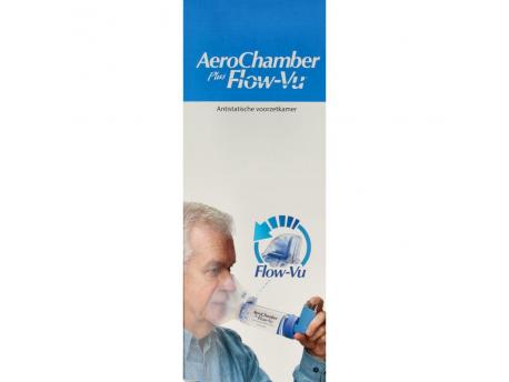 Aerochamber plus flower VU+ volwassen masker