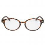 Leesbril mat Havana rond +2.00