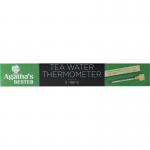 Theewater thermometer houten doos