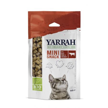 Biologische mini snack voor katten