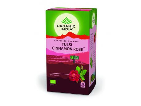 Tulsi cinnamon rose thee bio