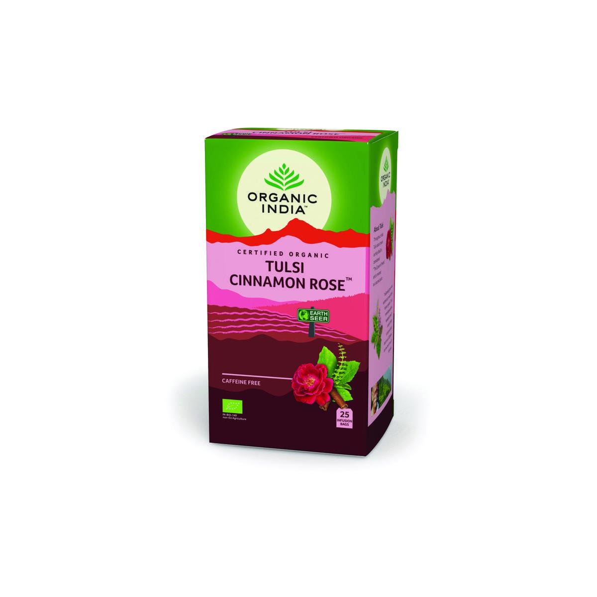 Tulsi cinnamon rose thee bio