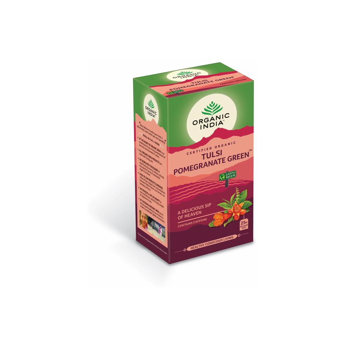 Tulsi pomegranate green thee bio