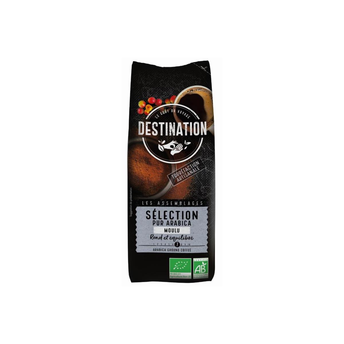 Koffie selection arabica gemalen