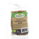 Cranberry rozijnkoek bio