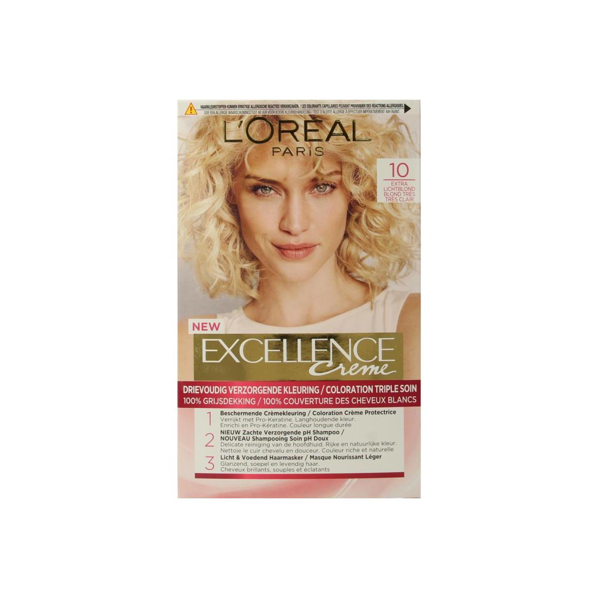 Excellence 10 Extra goudblond.