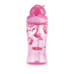 Nuby flip it 360ml 3jr+roze