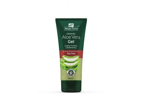 Aloe vera gel organic tea tree