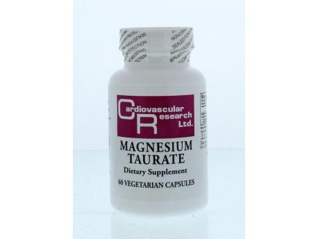 Worden Eigenaardig praktijk Cardio Vasc Res Magnesium tauraat 60cap
