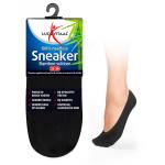 Bamboe sneakersok zwart...