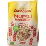 muesli rood fruit zon