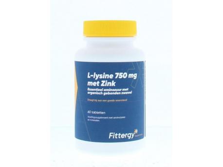 L-Lysine 750 mg met zink