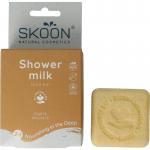 Solid shower milk nourishing into the deep 2in1