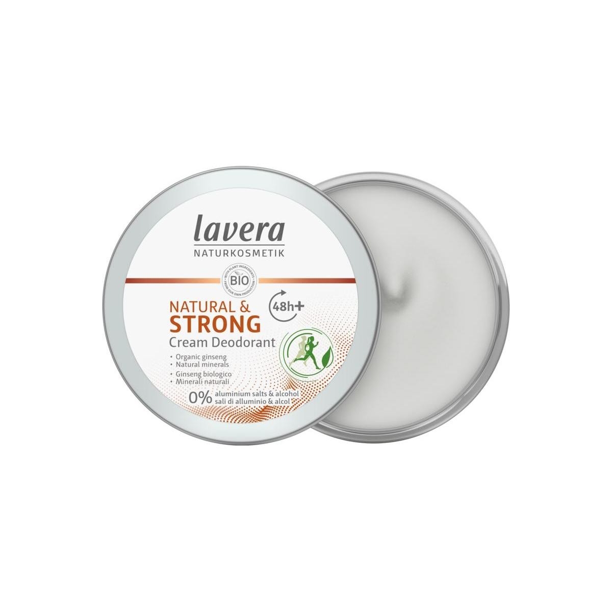 Deodorant creme natural & strong E-I