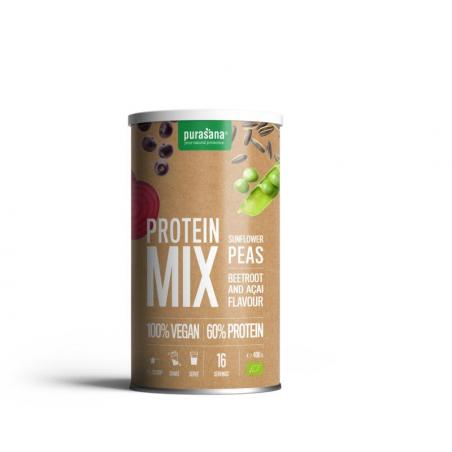 Protein mix erwt & zonnebloem rode biet acai bio