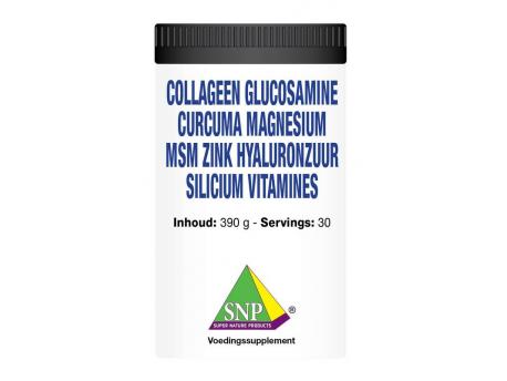 Collageen glucosamine curcuma magnesium MSM