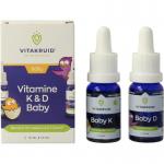 Vitamine K & D baby druppels 10 ml