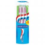 Tandenborstel clean & flex medium