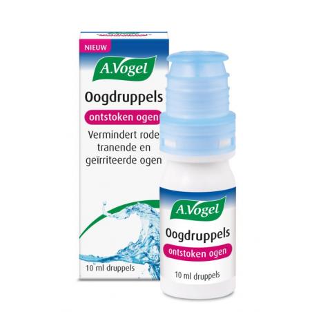 Oogdruppels ontstoken oog