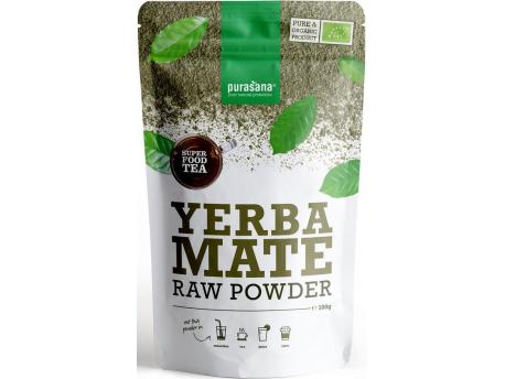 Yerba mate thee poeder