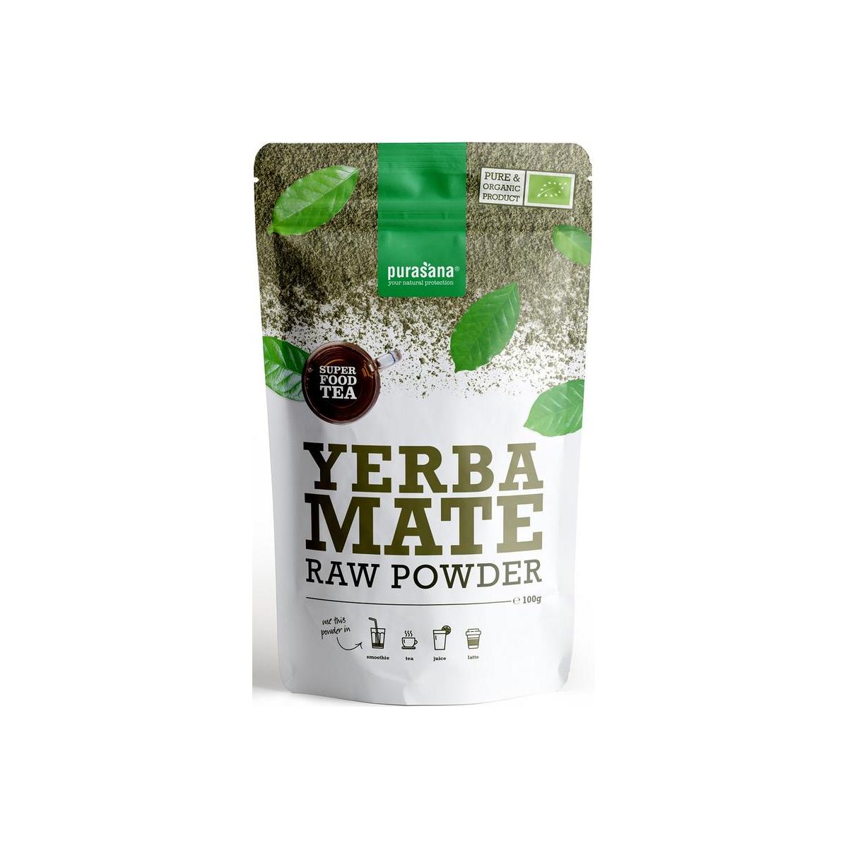 Yerba mate thee poeder