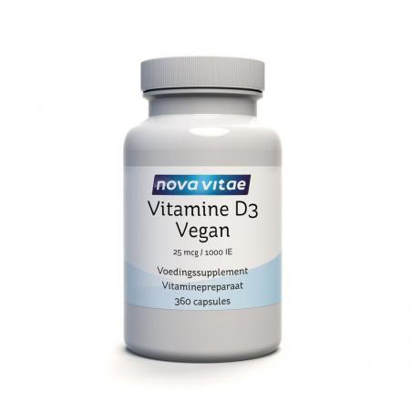 Vitamine D3 1000IE 25 mcg vegan