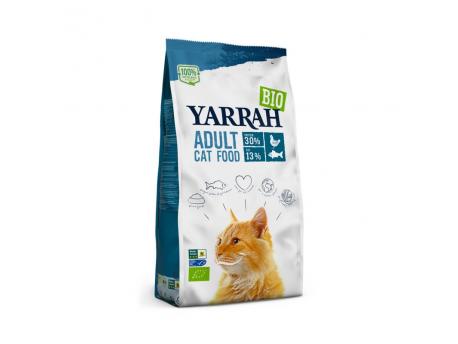 Organic cat dry food chicken & fish MSC bio