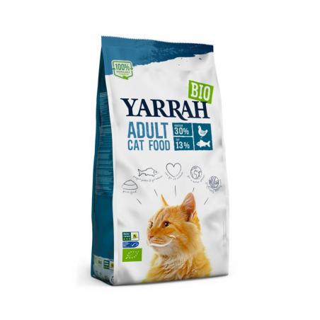 Organic cat dry food chicken & fish MSC bio