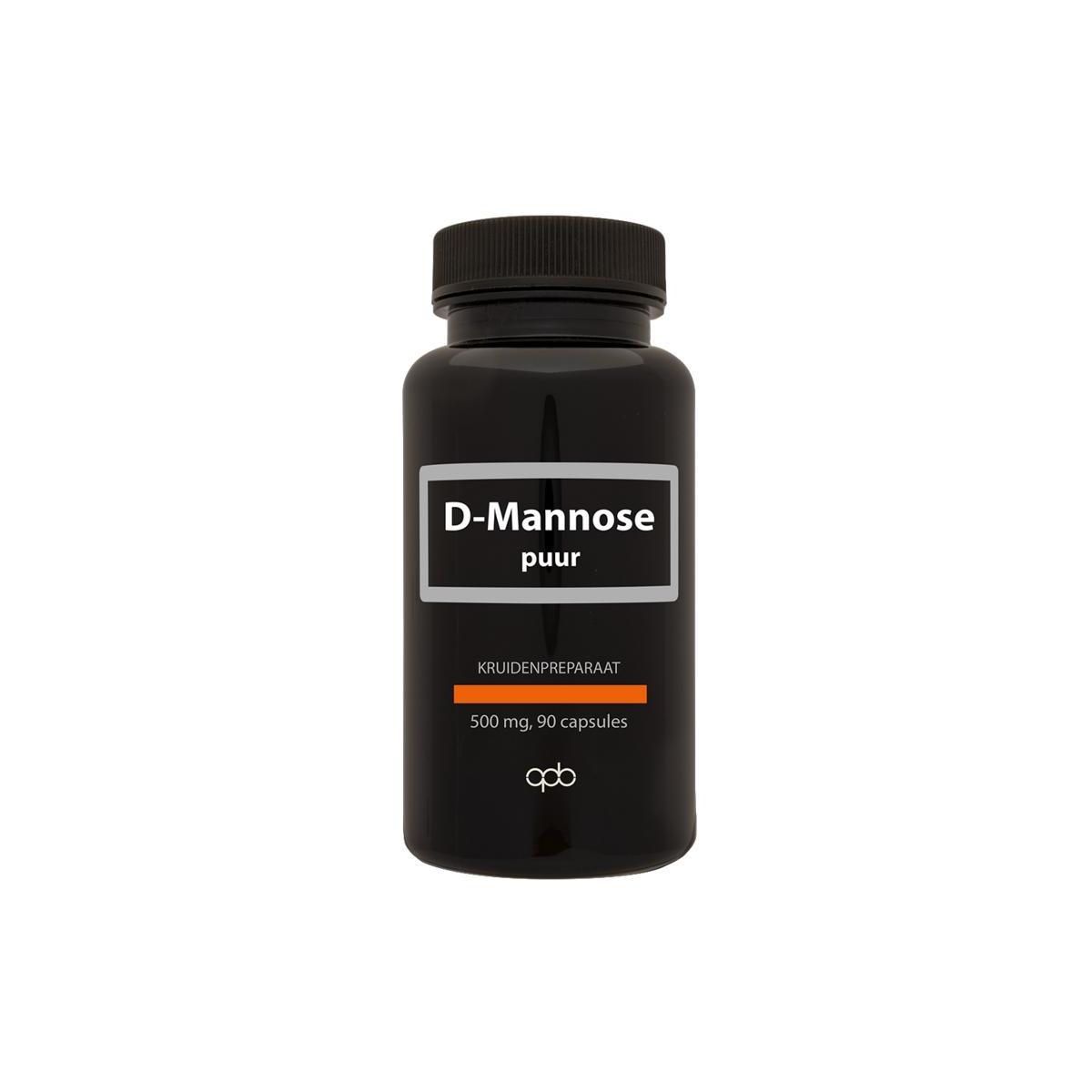 D-Mannose 500 mg puur