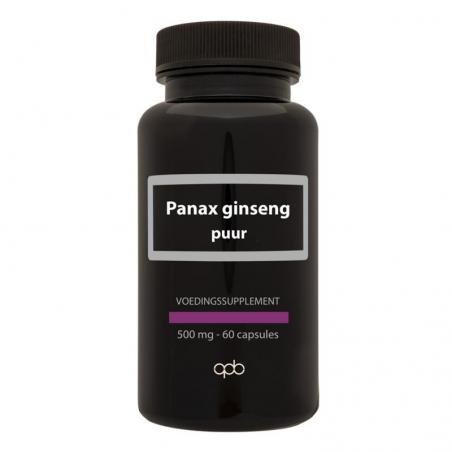 Panax ginseng 500 mg puur