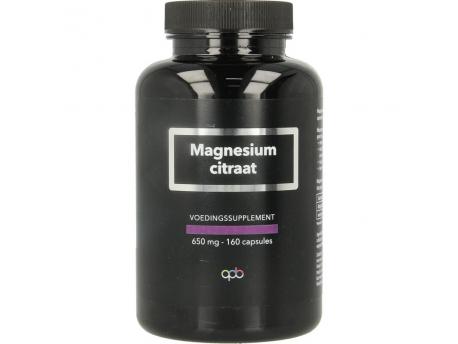 Magnesium citraat puur 750 mg