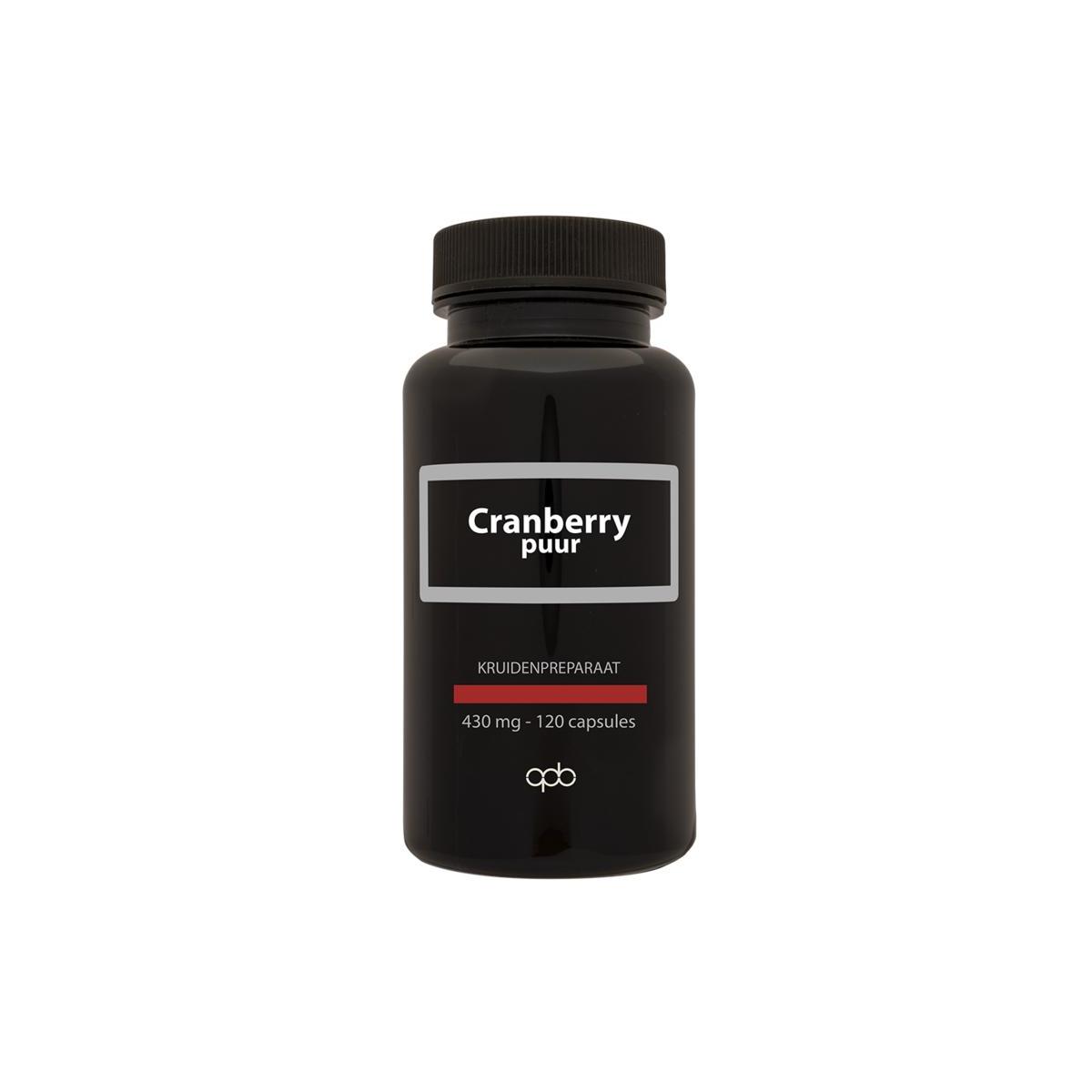 Cranberry extract puur 430 mg