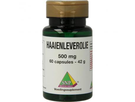 Haaienleverolie 500 mg