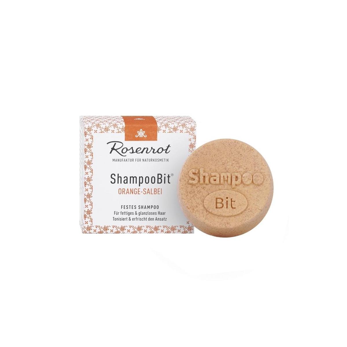 Solid shampoo orange sage