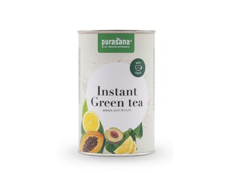 Groene thee instant + papaya-pruim