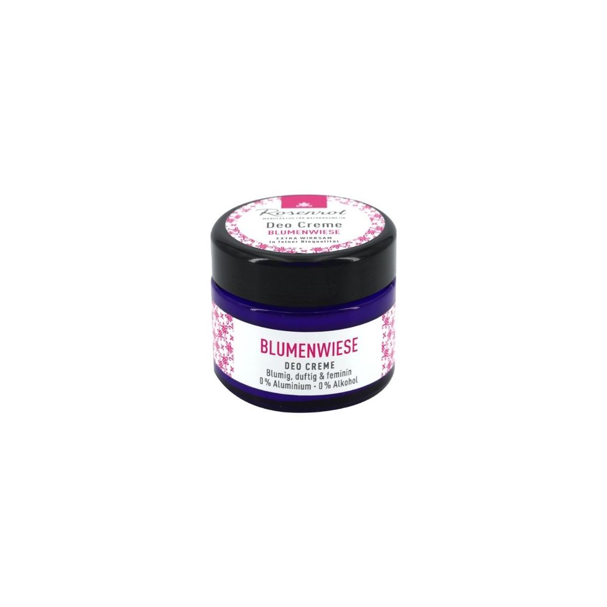 Solid deo creme flower meadow