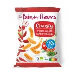 pain fleur chips gepoft tomaat