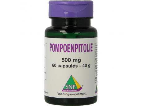 Pompoenpitolie 500mg