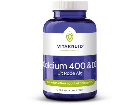 calcium 400&d3 uit rode alg vi