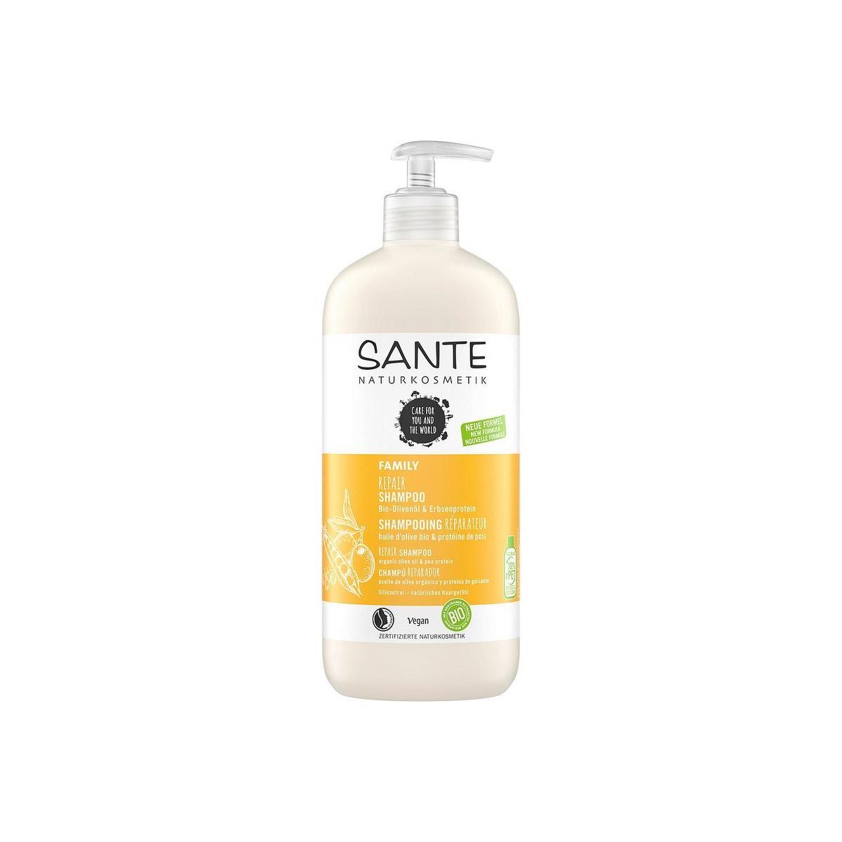 Family repair shampoo organic olive oil