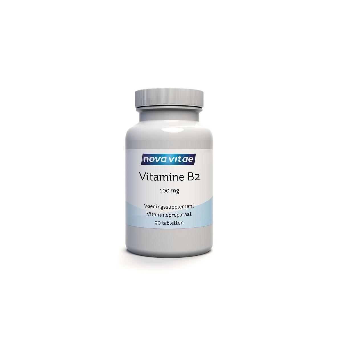 Vitamine B2 riboflavine 100mg