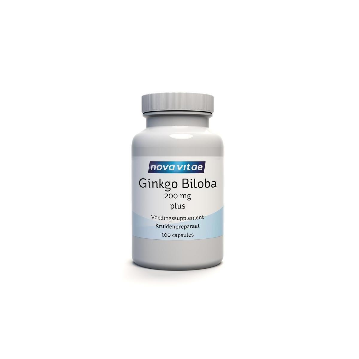 Ginkgo biloba 200mg plus