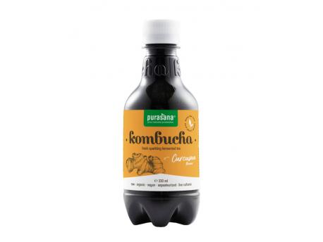 Kombucha fresh sparkling tea curcuma